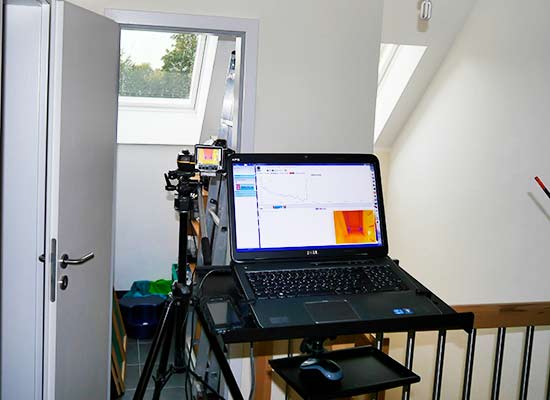 Thermografie-Sequenzanalyse